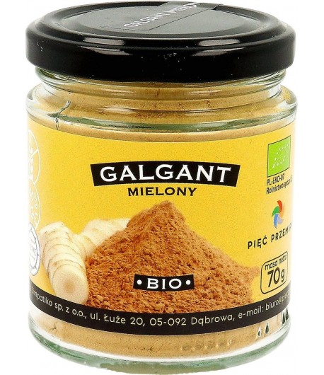 GALGANT mielony bezglutenowy BIO - PIĘĆ PRZEMIAN 70 g