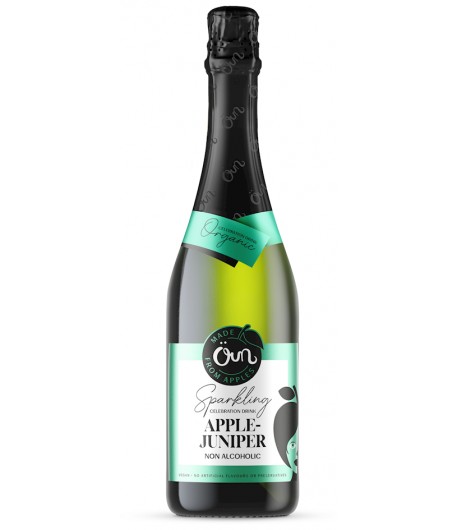 Napój bezalkoholowy Jabłkowo - Jałowcowy gazowany BIO - ÖUN 750 ml