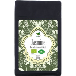 JASMINE Herbata zielona liściasta BIO  - ECOBLIK 100 g