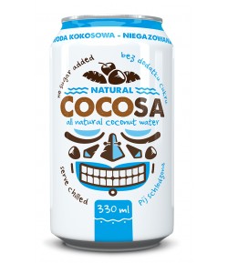 Woda kokosowa naturalna niegazowana - DIET-FOOD 330  ml