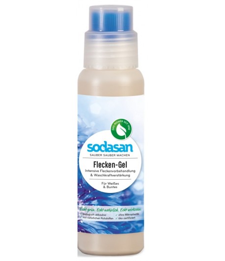 Żel na plamy ze szczoteczką EKO - Sodasan 200 ml