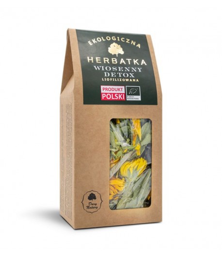 Herbatka Wiosenny Detox - Liofilizowana BIO - Dary Natury 25 g