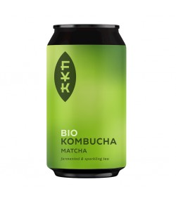 Kombucha Herbata Matcha bezglutenowa BIO - FOREVER YOUNG KOMBUCHA 330 ml