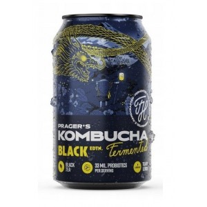 Kombucha Black - PRAGER'S 330 ml