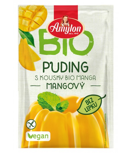 Budyń Mango bezglutenowy BIO - Amylon 40 g