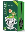 Herbata Zielona CHAI Z CYNAMONEM I KARDAMONEM FAIR TRADE BIO (20 x 2 g) - CLIPPER 40 g