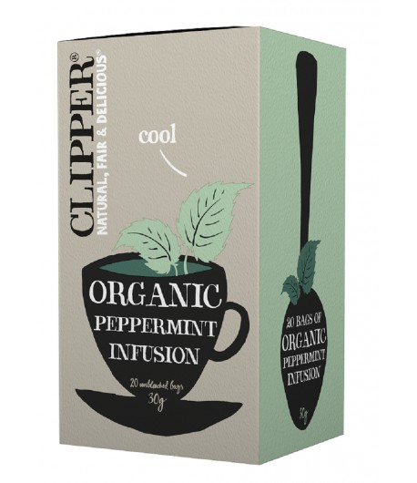 Herbatka z MIĘTY PIEPRZOWEJ (COOL) BIO (20 x 1,5 g) CLIPPER 30 g