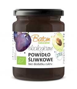 Powidła ze Śliwki Węgierki bez dodatku cukrów BIO - Batom 270 g