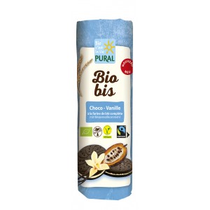 Ciastka Markizy Kakaowe z kremem Waniliowym FAIR TRADE BIO - PURAL (BIO BIS) 320 g