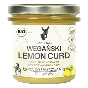 Krem Cytrynowy LEMON CURD bezglutenowy BIO - SANCHON 160 g