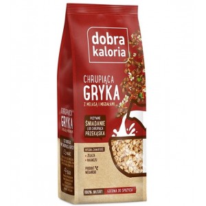Chrupiąca gryka z melasą i migdałami - dobra kaloria 100 g