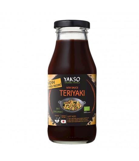 Sos sojowy słodki teriyaki BIO - YAKSO 240 ml