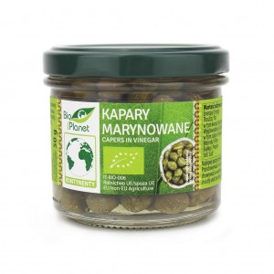 Kapary marynowane BIO - BIO PLANET 100 g