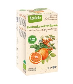 Herbatka Rokitnikowa z Miętą i Pomarańczą BIO (20 x 1,8 g) - APOTHEKE 36 g