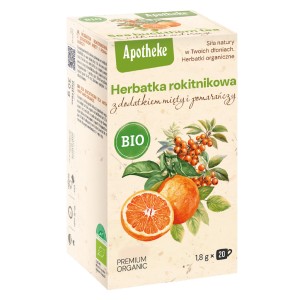 Herbatka Rokitnikowa z Miętą i Pomarańczą BIO (20 x 1,8 g) - APOTHEKE 36 g