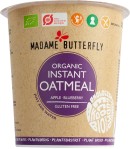 Owsianka błyskawiczna JABŁKO - JAGODA bwezglutenowa BIO - MADAME BUTTERFLY 55 g