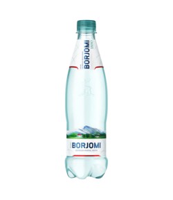Naturalna woda mineralna gazowana (plastikowe opakowanie) - BORJOMI 500 ml