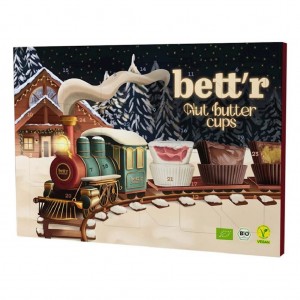 Kalendarz Adwentowy PRALINKI MIX (24 x 13 g) BIO - BETT'R 312 g