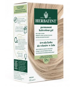 Trwała Farba Herbatint 9N Miodowy Blond (seria naturalna)