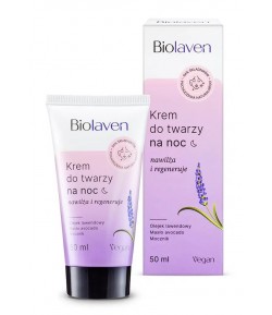 Krem do twarzy na noc - Biolaven 50 ml 