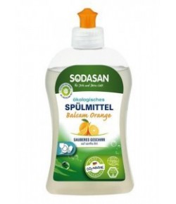 Ekologiczny Balsam do zmywania naczyń - pomarańczowy - Sodasan 500 ml