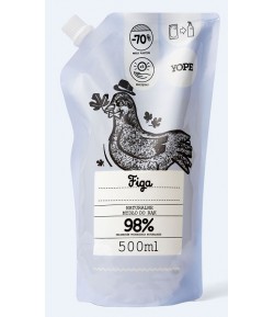 Mydło w płynie - Figa - Yope 500 ml opakowanie uzupełniające