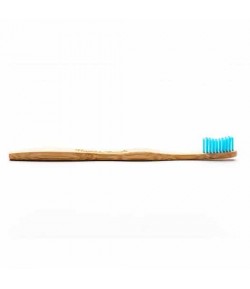 Bambusowa szczoteczka do zębów SOFT niebieska 19cm - Humble Brush