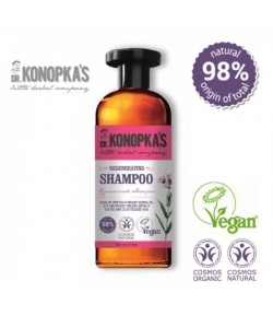 Szampon regenerujący do suchych i farbowanych włosów - dr Konopka 500 ml
