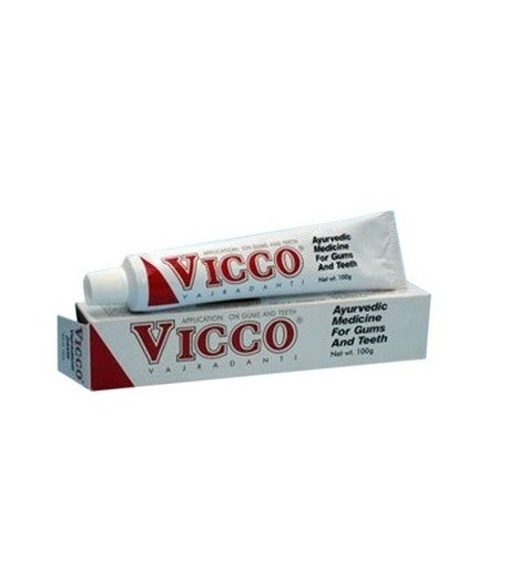 Pasta do zębów bez fluoru - Vicco 100 g