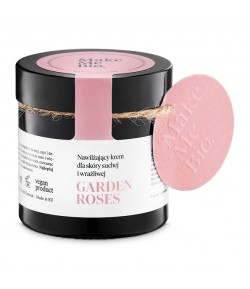 Garden Roses - Nawilżający krem dla skóry suchej i wrażliwej - Make Me Bio 60 ml