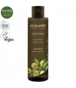 Balsam do włosów Zdrowie i Piękno z organicznym olejem z maruli - ECOLATIER 250 ml