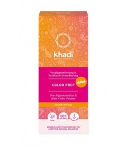 Color Prep Ziołowa baza do dwuetapowej koloryzacji włosów henną - Khadi 100 g