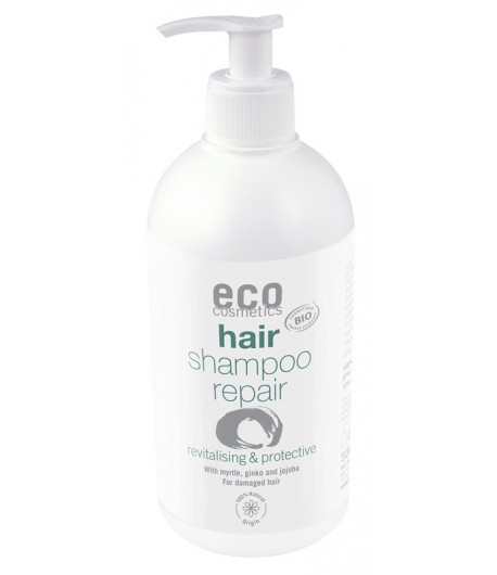 Szampon regenerujący z liściem mirtu, gingko i jojobą - ECO Cosmetics 500 ml