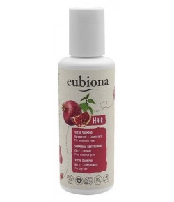 Szampon z pokrzywą i granatem do włosów przetłuszczających się - Eubiona 200 ml