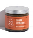 Peeling cukrowy Świerk i Cynamon - Mydlarnia Cztery Szpaki 250 ml