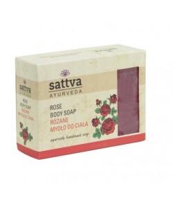 Mydło glicerynowe Róża - Sattva 125g