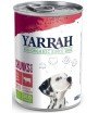 Karma z wołowiną, pokrzywą i pomidorem BIO (dla psa dorosłego) - YARRAH 405 g
