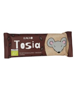 TOSIA baton bakaliowo - zbożowy z Kakao bez dodatku cukrów BIO - HELPA 37 g