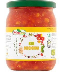 Cieciorka w sosie pomidorowym bezglutenowa BIO - Primaeco 440 g