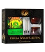 Zestaw dla Dwojga Yerba Mate BIO 2x Matero, 2x Bombilla - Organic Mate Green 400 g