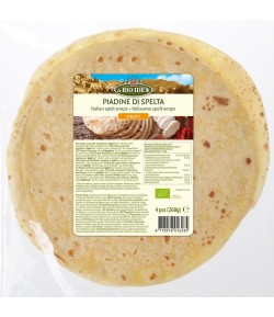 Tortilla orkiszowa Piadina BIO - La Bio Idea 260 g