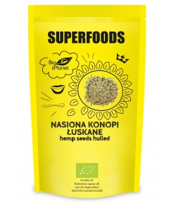 Nasiona KONOPI łuskane BIO - Bio Planet 200 g