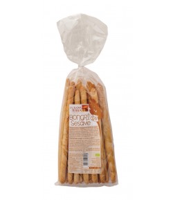 Paluszki chlebowe GRISSINI z sezamem BIO - LA BUONA TERRA 150 g
