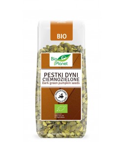 Pestki dyni ciemnozielone - uprawiane w Europie - BIO - Bio Planet 150 g