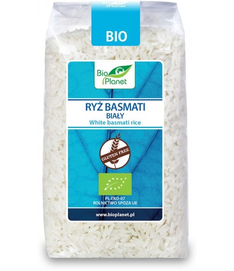 Ryż Basmati biały bezglutenowy BIO - Bio Planet 500 g