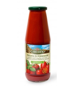 Przecier pomidorowy Passata z bazylią BIO - La Bio Idea 680 g