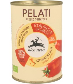 Pomidory PELATI bez skóry w zalewie BIO - alce nero 400 g