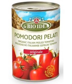 Pomidory PELATI (w puszce) bez skóry w zalewie BIO - LA BIO IDEA 400 g