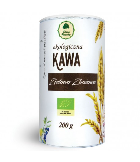 Kawa ziołowo - zbożowa BIO - Dary Natury 200 g