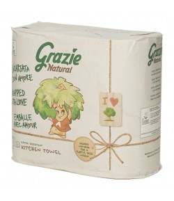 Ręczniki papierowe - Grazie Natural 2 rolki 2 warstwowe